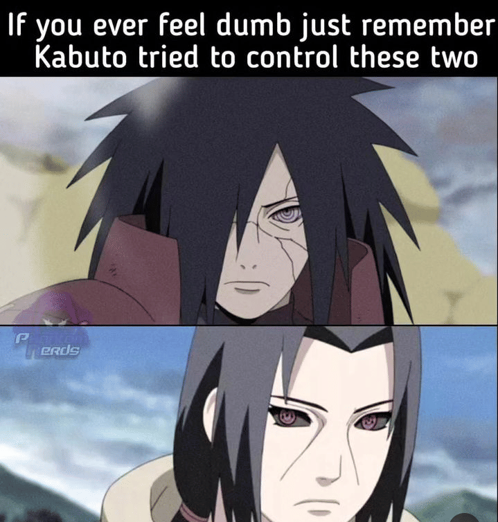 meme Naruto tentang kebodohan