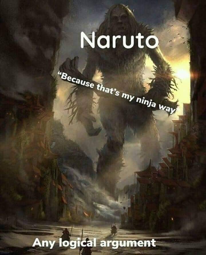 meme logika Naruto