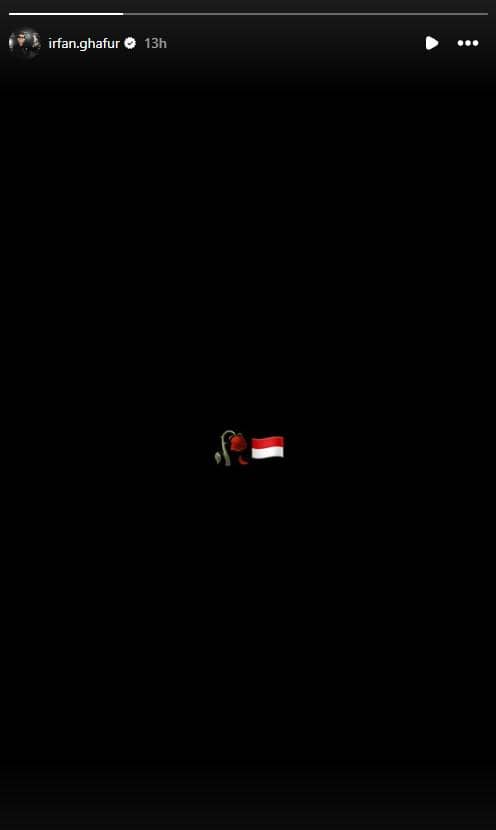 Reaksi sejumlah artis Indonesia atas kegagalan Timnas Indonesia di Piala AFF 2026 dalam unggahan Instagram.