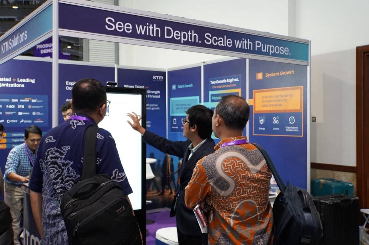 KTM Solutions Tampilkan Pengalaman AI Video Interview di DTI-HR 2026