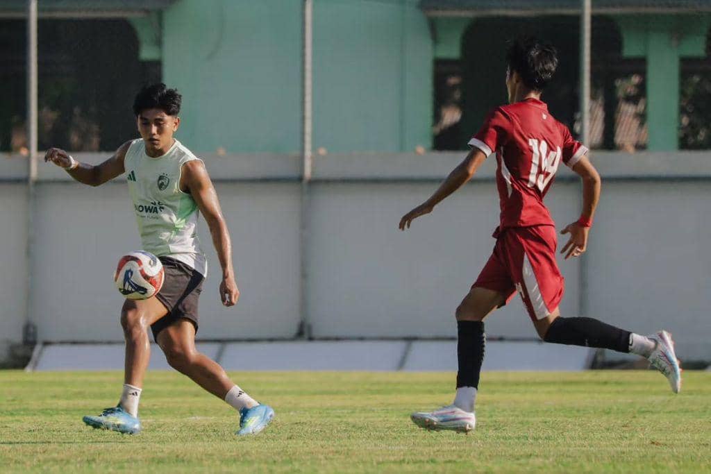 Laga uji coba PSM Makassar melawan PSM Makassar U-20 pada 1 Agustus 2026.