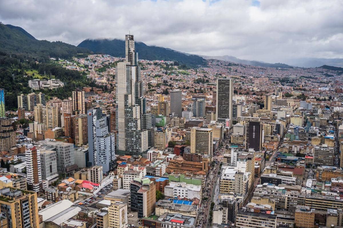 Kota Bogota, Kolombia.