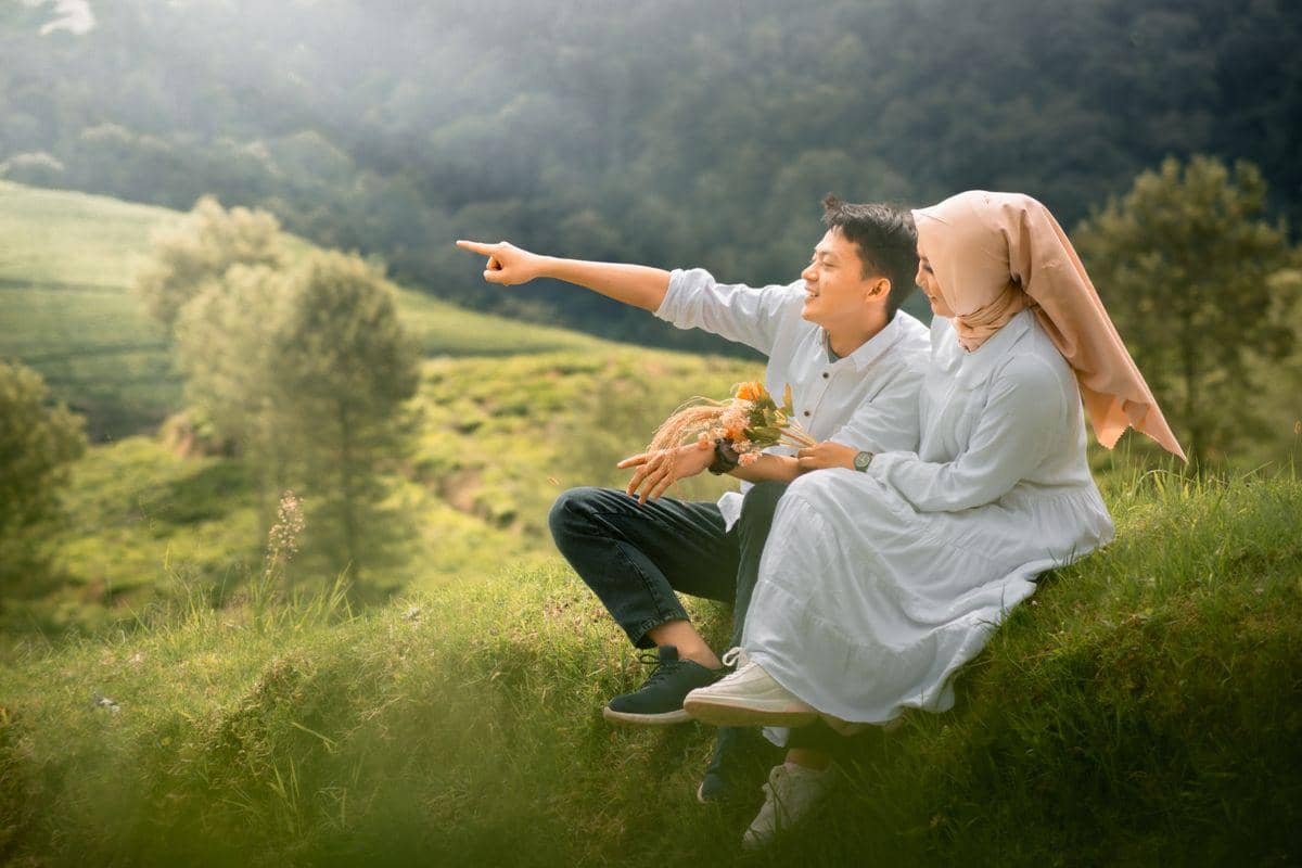 ilustrasi pasangan suami isteri