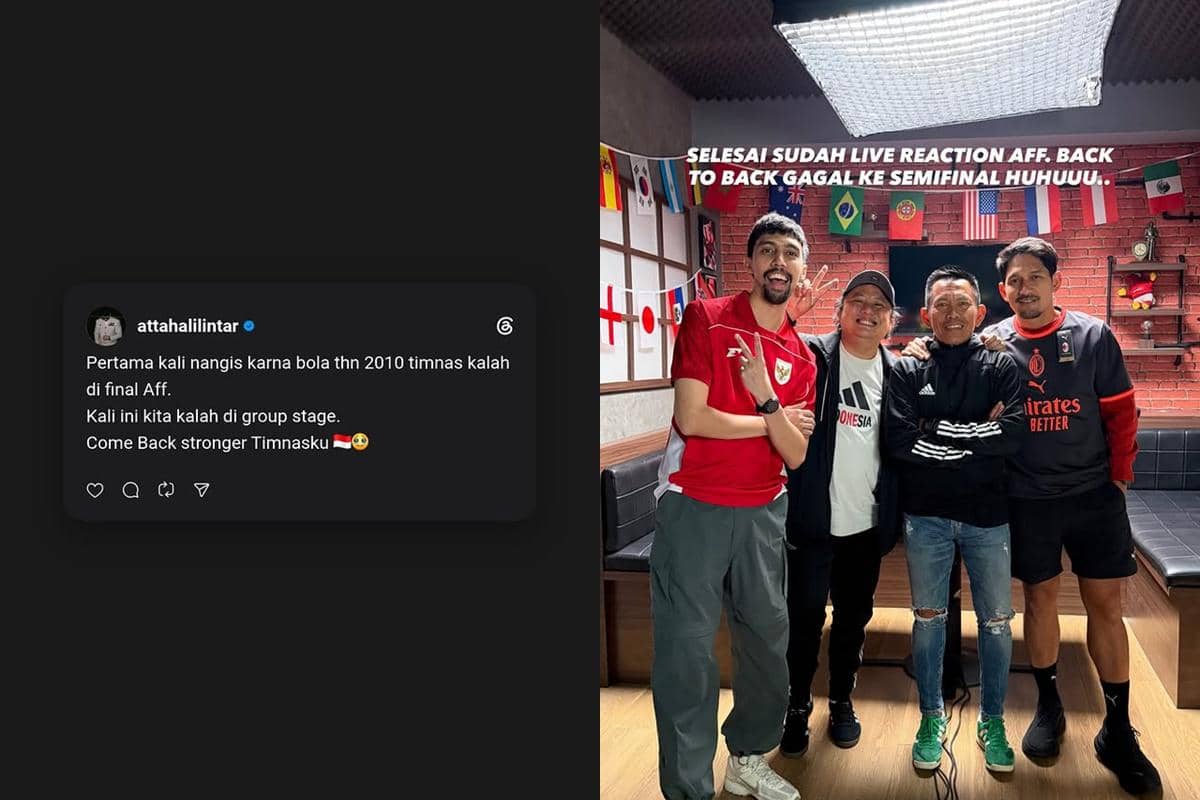 Deretan Reaksi Artis Timnas Gagal Lolos Babak Grup Piala AFF 2026