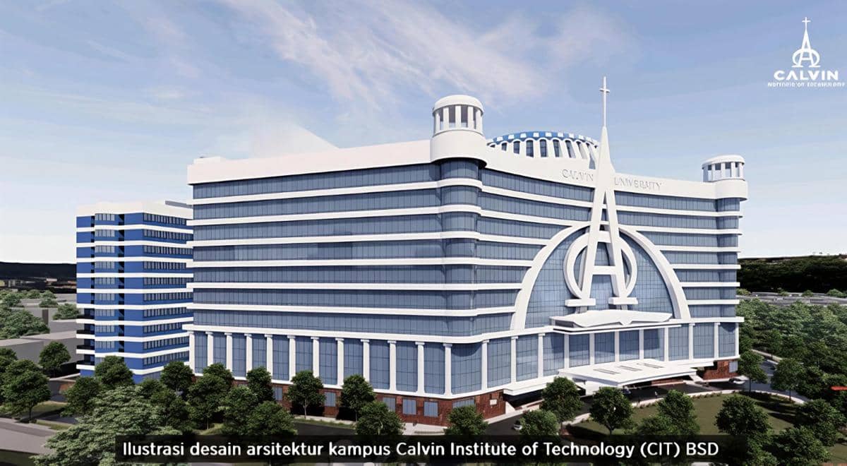 Profil Calvin Institute of Technology, Kampus Baru Dibangun di BSD 