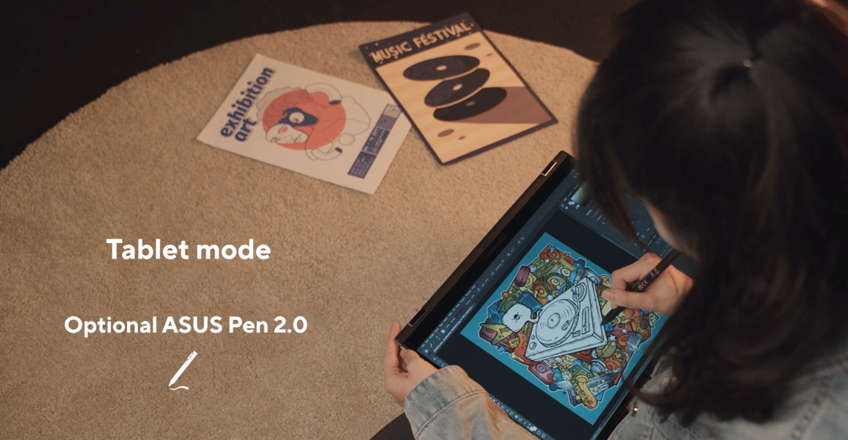 Penggunaan Tablet Mode ASUS