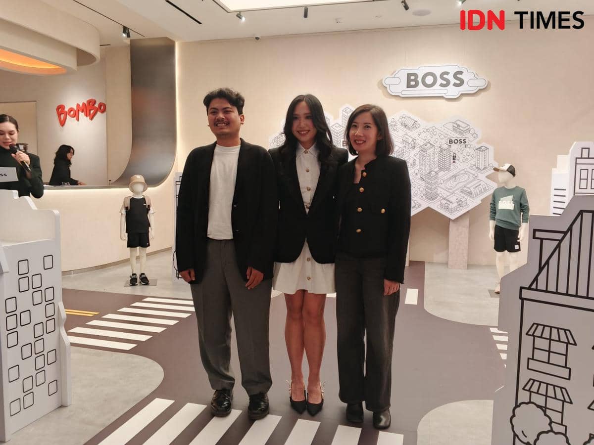 Opening BOSS Kidswear at Bimbi bertajuk The World is Yours di Pacific Place, Senayan, Jakarta Selatan, pada Jumat (7/8/2026)