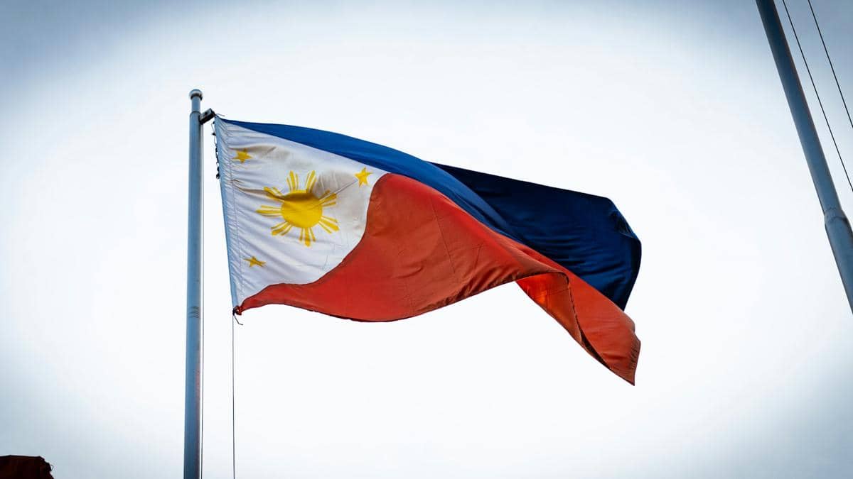 ilustrasi bendera negara Filipina