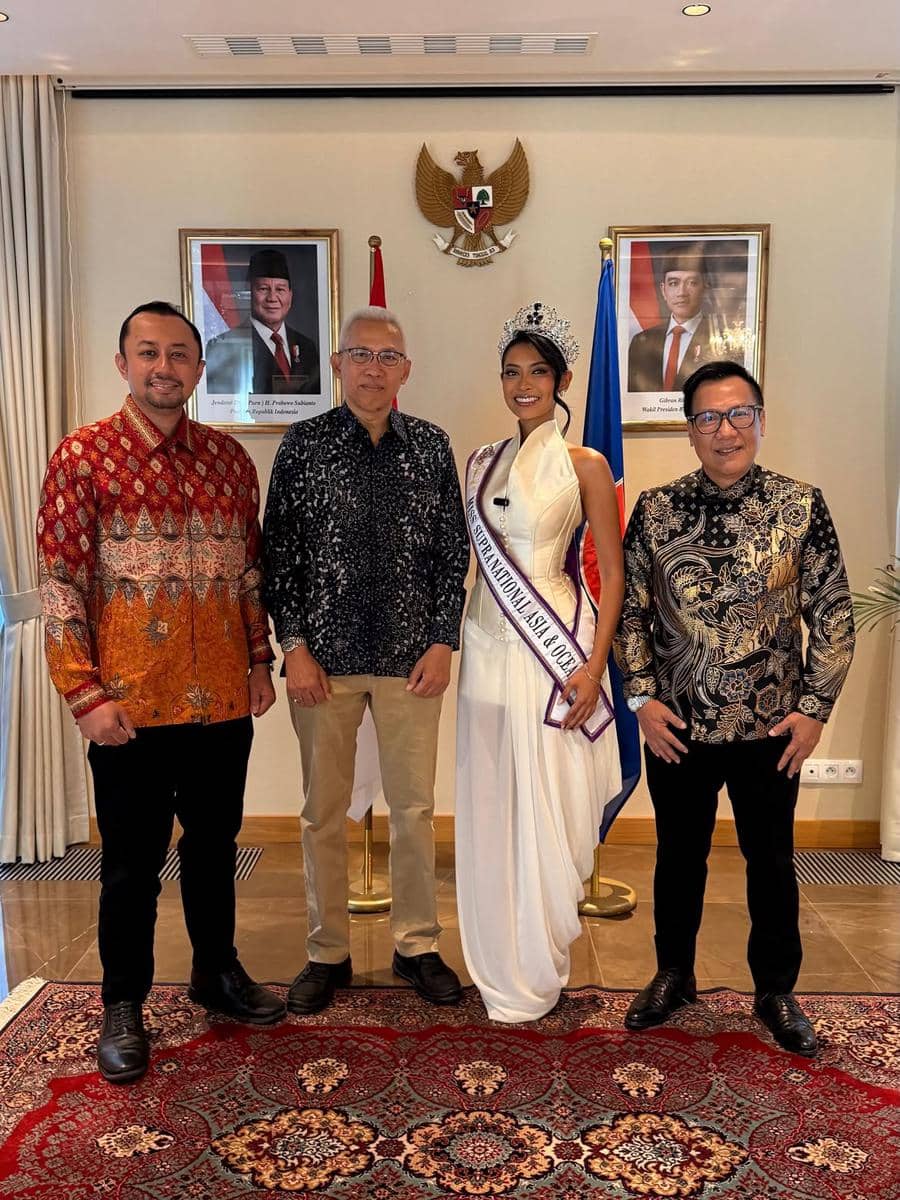 Potret Agnes Rahajeng Usai Dimahkotai Sebagai Miss Supranational Asia dan Oseania 2026