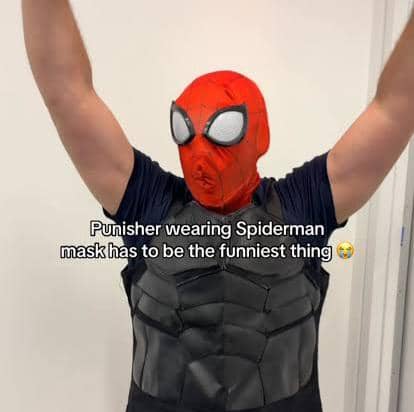7 Meme Frank Castle Jadi Spider-Man, Julukan Punisher Dilepaskan?
