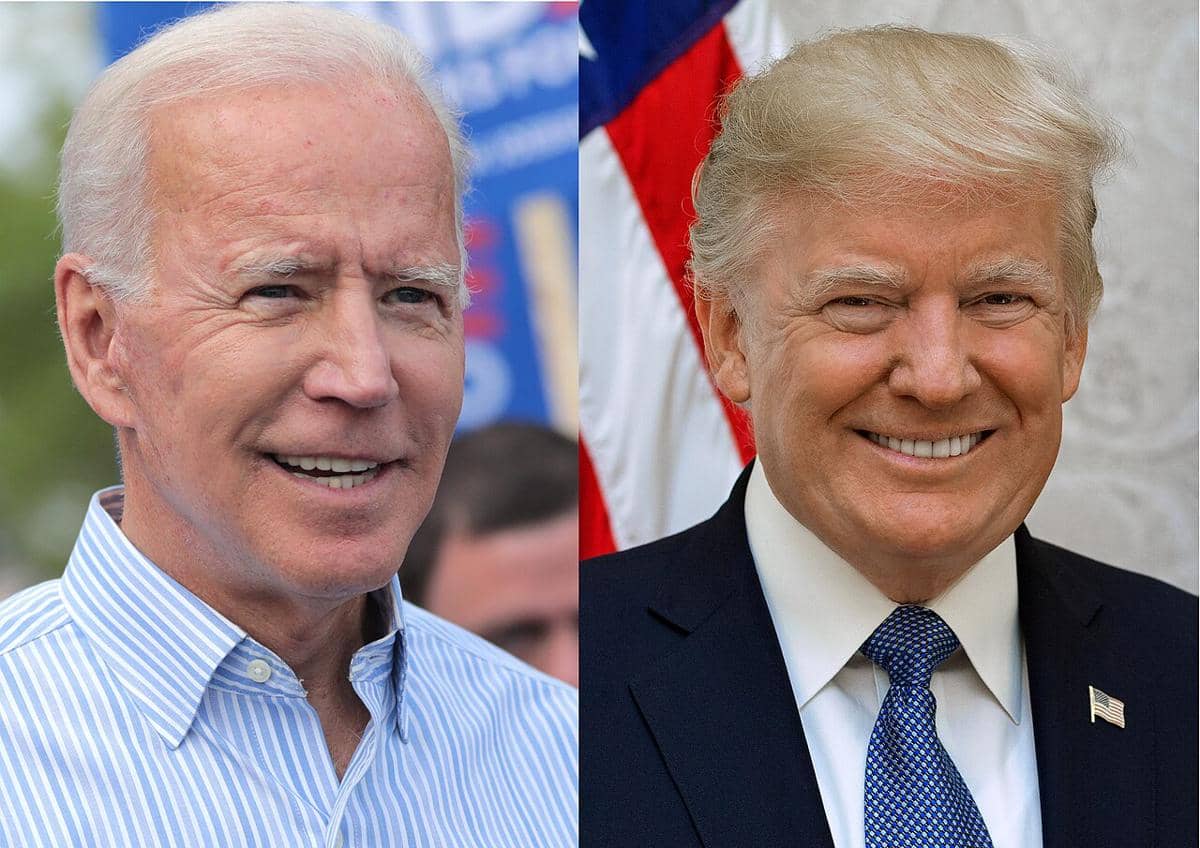 Joe Biden dan Donald Trumpt