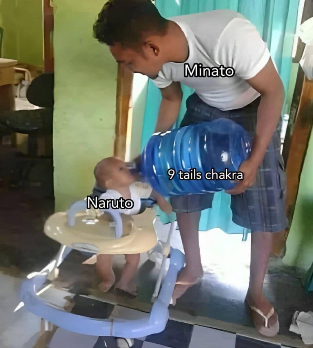 meme Naruto tentang chakra
