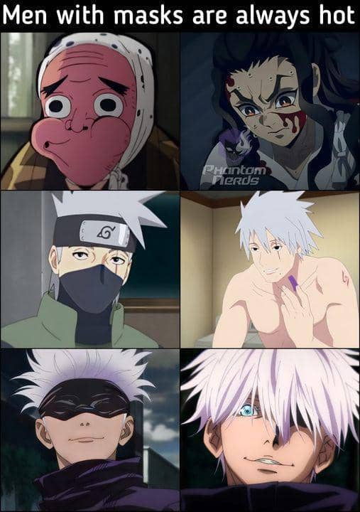 meme Naruto tentang topeng