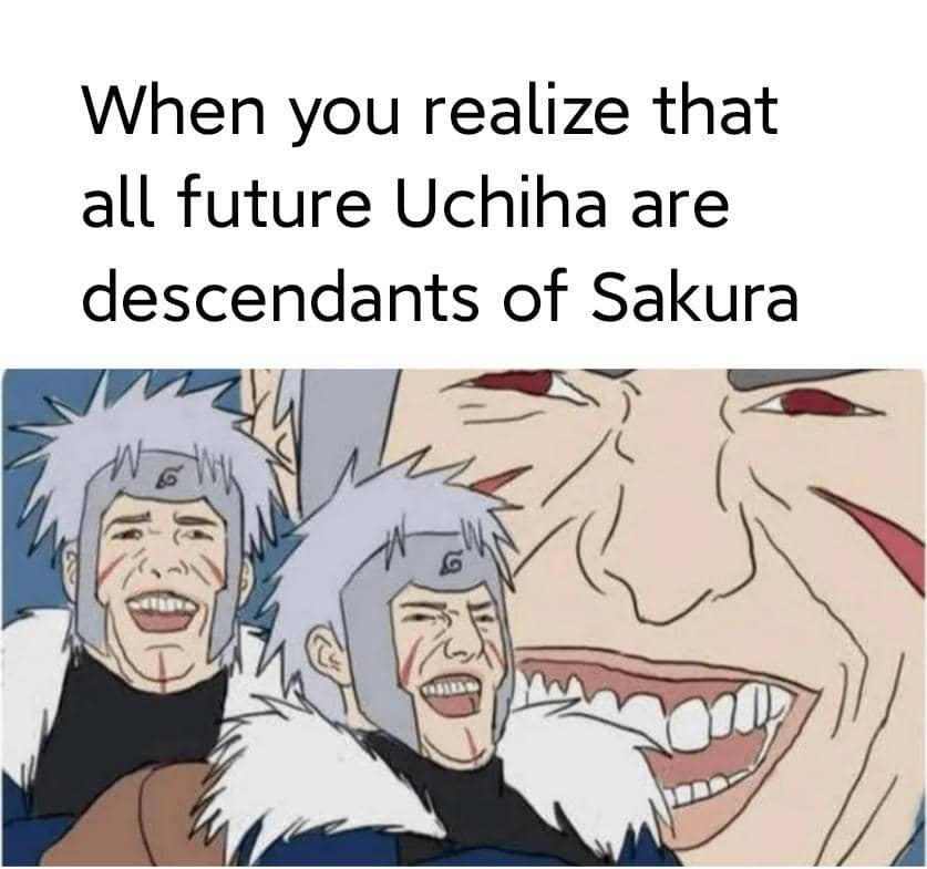 meme Naruto tentang kelemahan