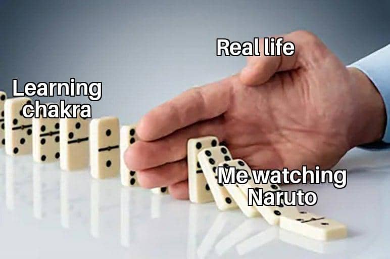 meme Naruto tentang chakra
