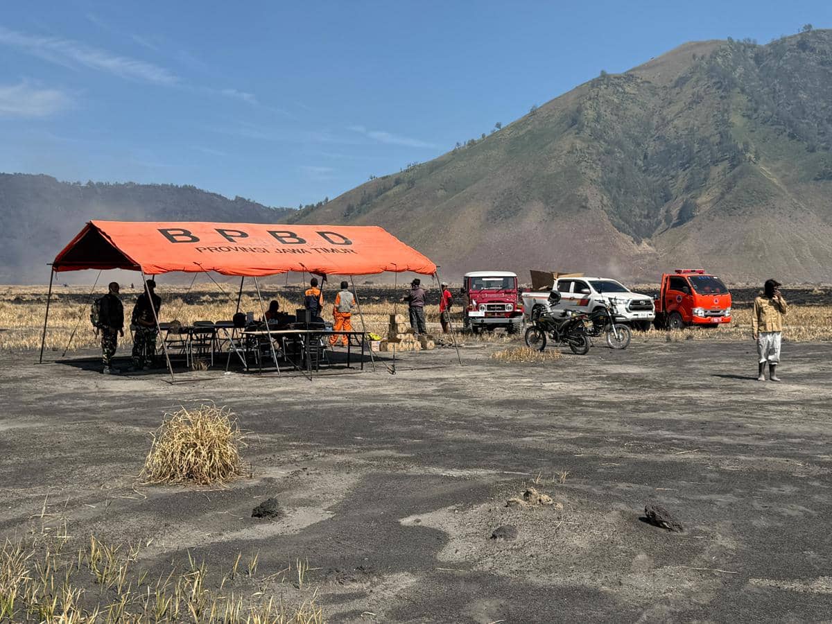 Update Karhutla Bromo: Api Capai Puncak P30 dan 520 Hektare Ludes
