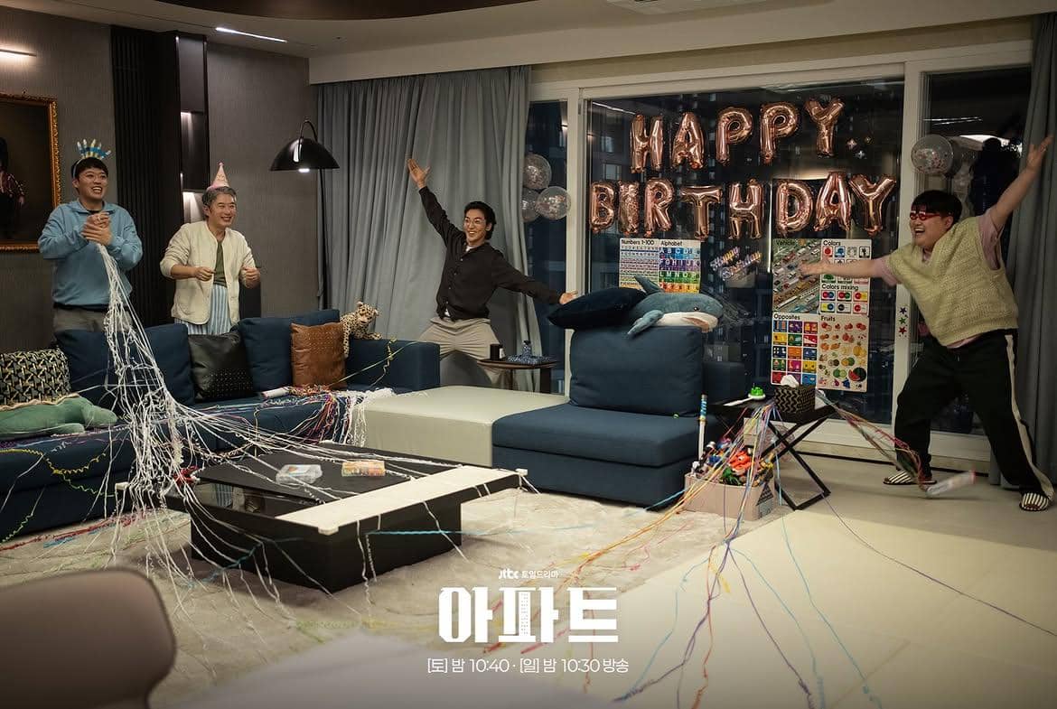 Potongan adegan Drama Korea The Apartment Job yang dibagikan melalui akun resmi Instagram JTBC Drama.