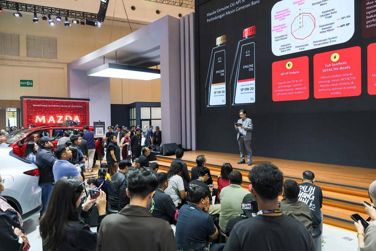 Mazda Perbarui Genuine Oil, Kini Gunakan Spesifikasi API SP