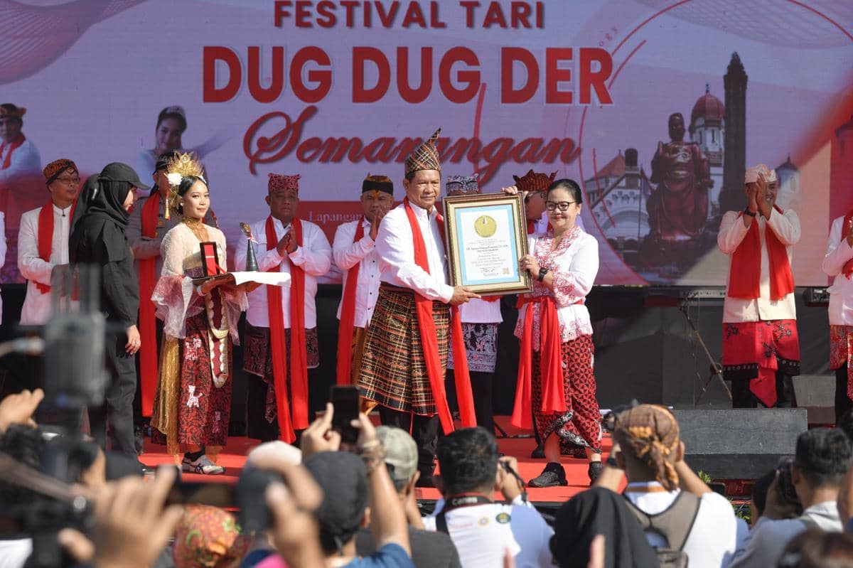 Tari dug dug der, budaya semarang