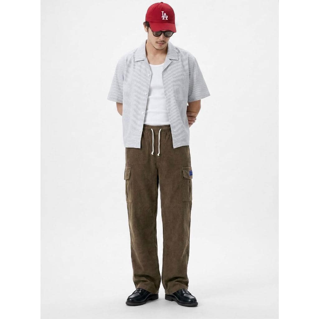 celana corduroy pria Highty