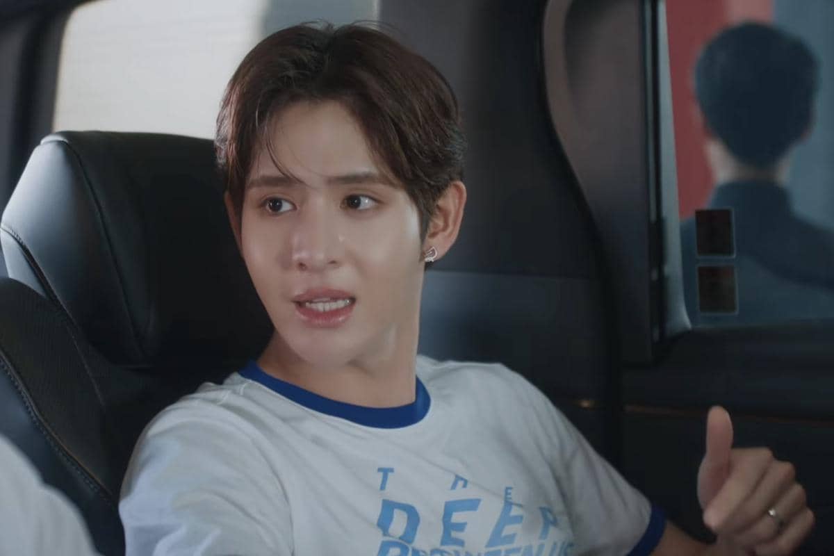 Cuplikan adegan dalam drama Mr. Fanboy produksi Domundi, menampilkan para pemeran dalam salah satu momen cerita.