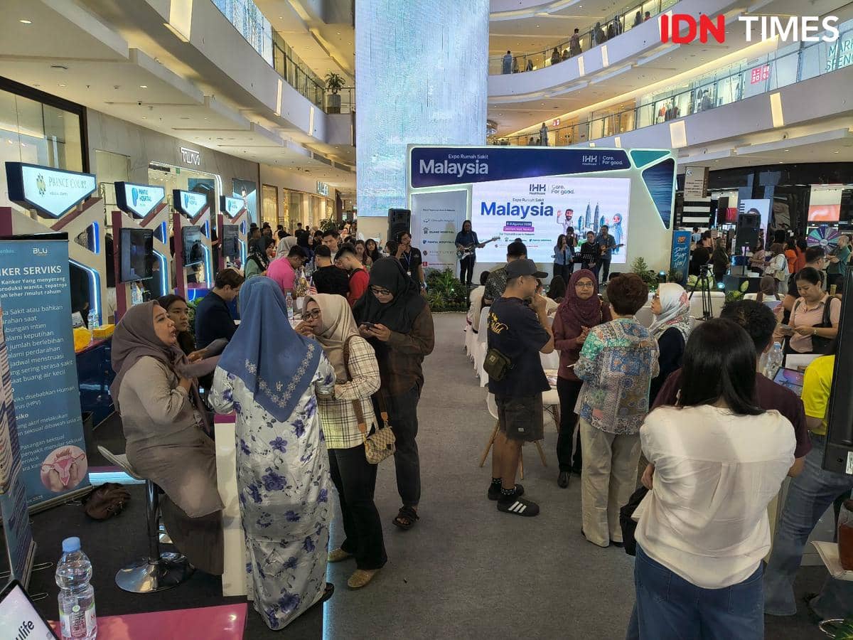 Warga Medan Berburu Info Layanan Kesehatan Malaysia di Healthcare Expo