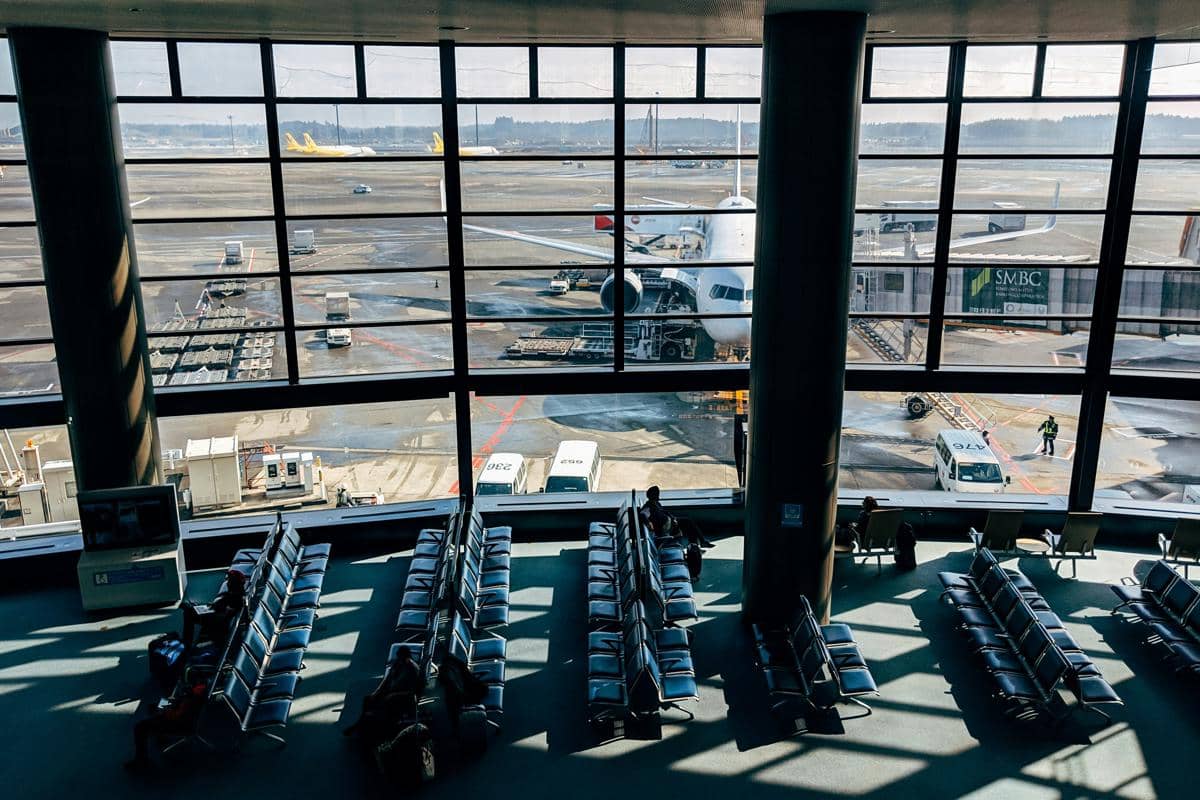 ilustrasi Bandara Haneda, Tokyo, Jepang