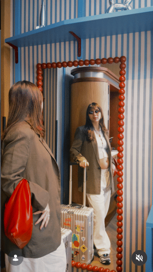 Inspirasi OOTD bumil ala Adinda Thomas
