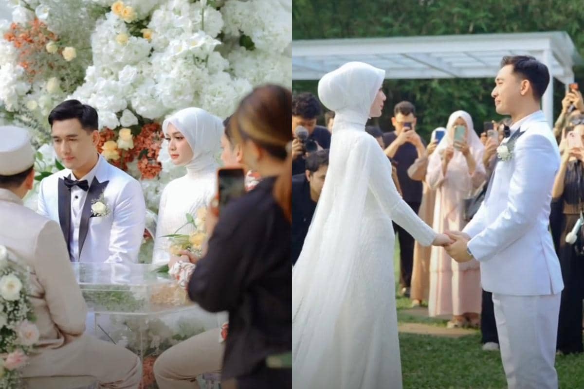 Dea Annisa dan Mazaki Ahmad Resmi Menikah
