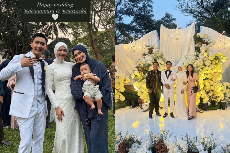 7 Ide Baju Kondangan Artis di Pernikahan Dea Imut, Tema yang Dreamy