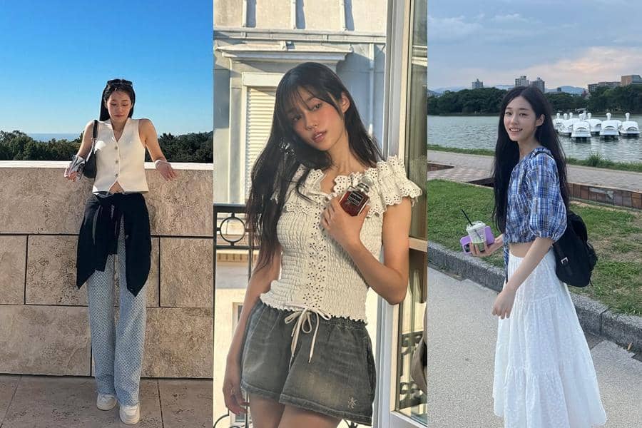 Intip Gaya Outfit Kasual Roh Yoon Seo yang Aesthetic Abis