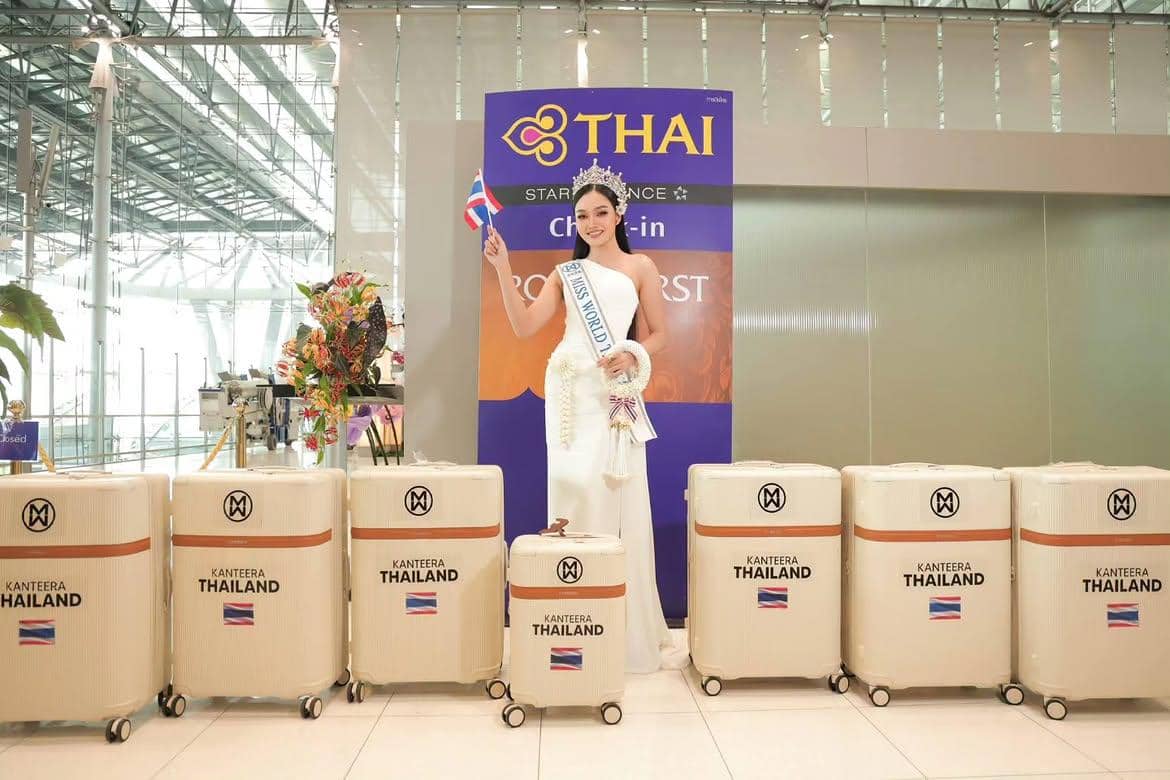 9 Potret Keberangkatan Finalis Asia Tenggara ke Ajang Miss World 2026 