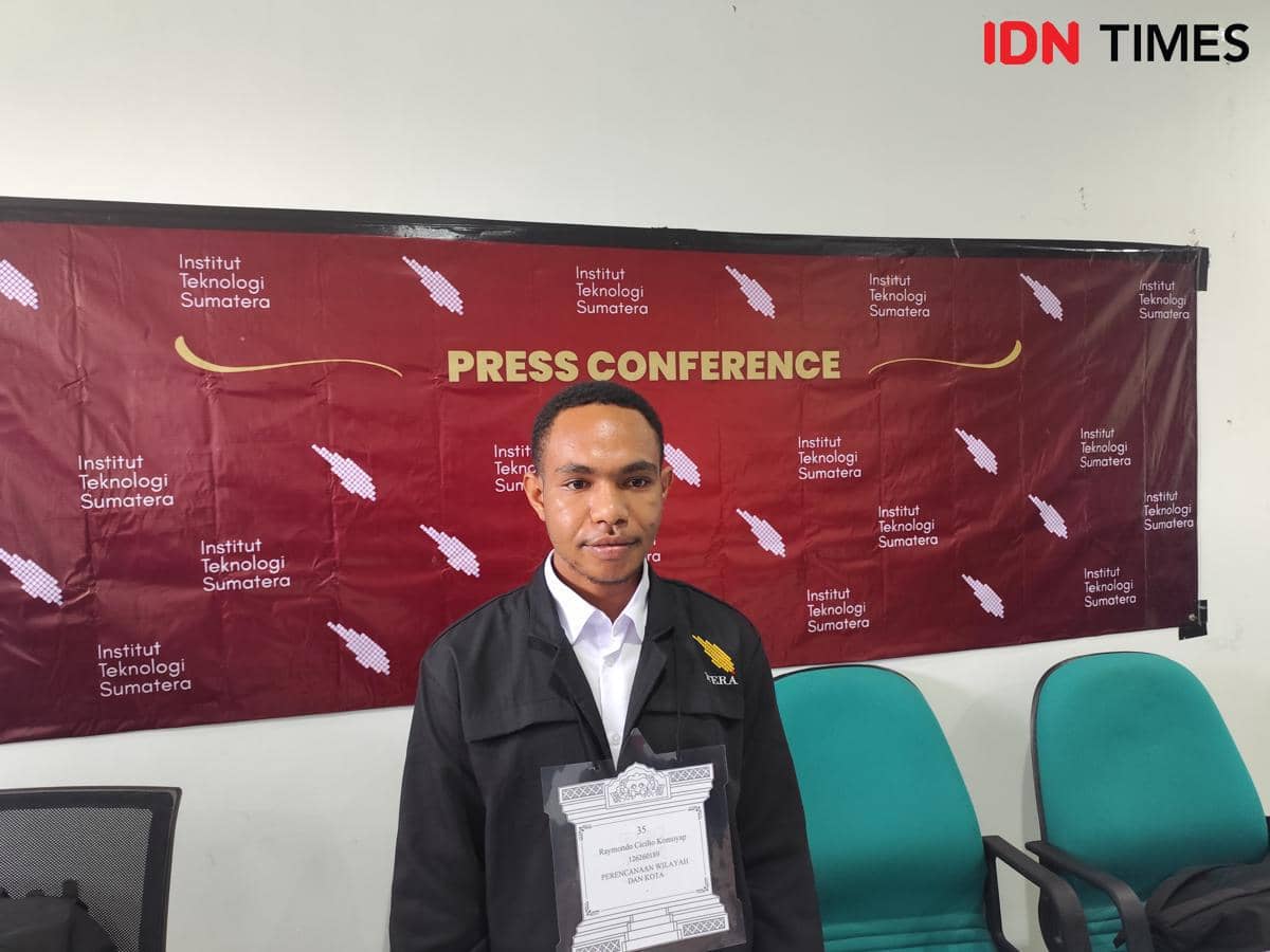 Dari Papua Selatan ke Lampung, Cerita Raymondo Pilih Kuliah ITERA