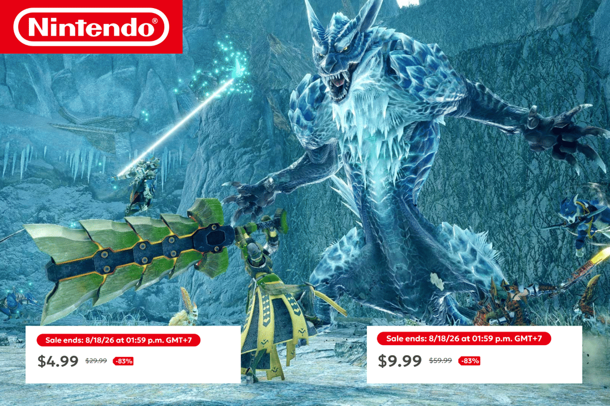 6 Diskon Game Capcom Nintendo Store Agustus 2026 hingga 83 Persen
