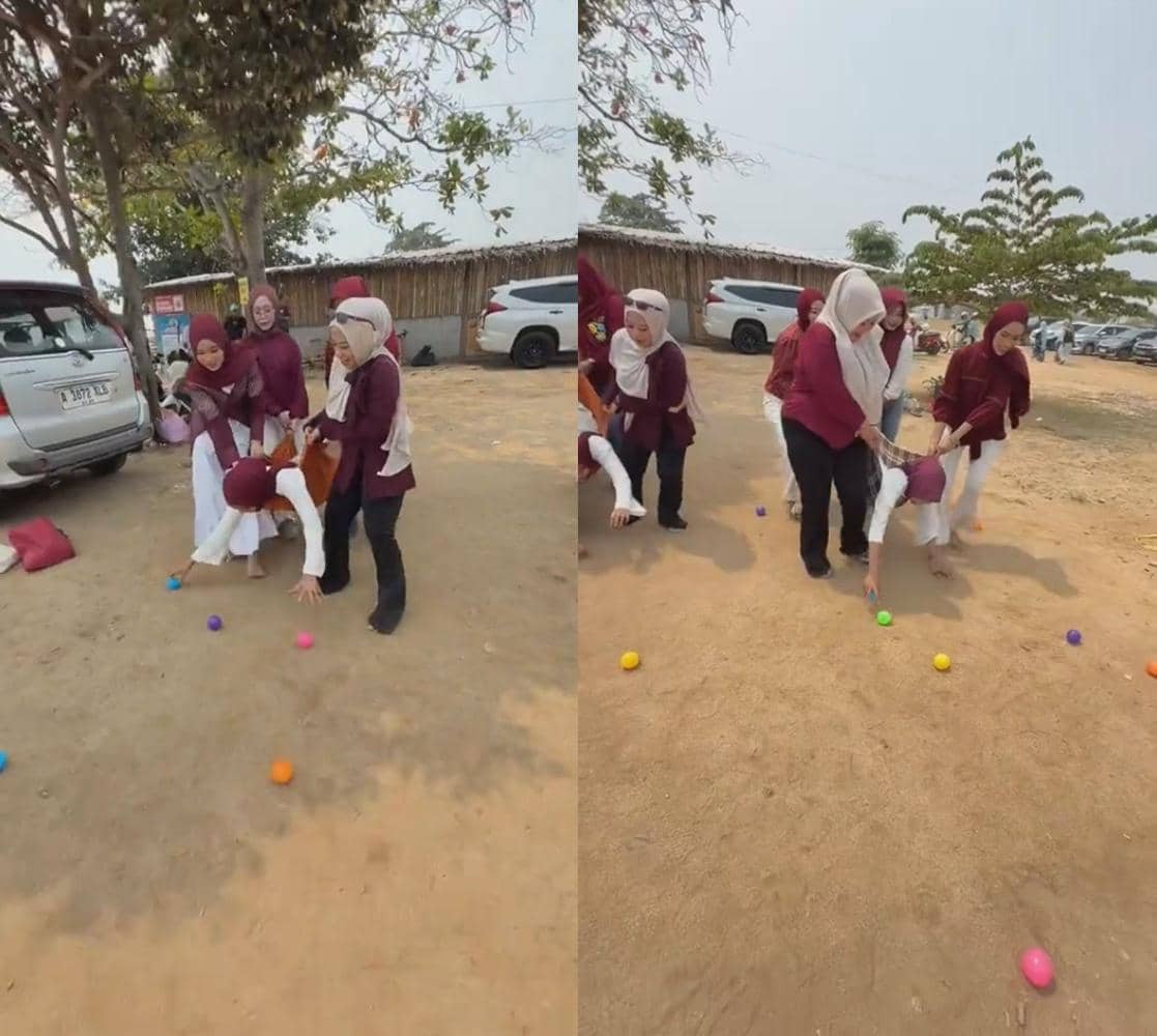 Cuplikan unggahan TikTok @butik_viena yang membagikan ide lomba 17 Agustus terbaru untuk tahun 2026.