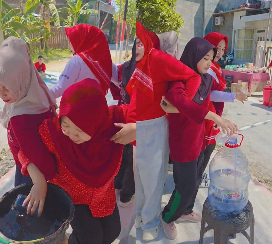 Tangkapan layar TikTok tentang ide lomba 17 Agustus terbaru untuk perayaan Hari Kemerdekaan 2026.