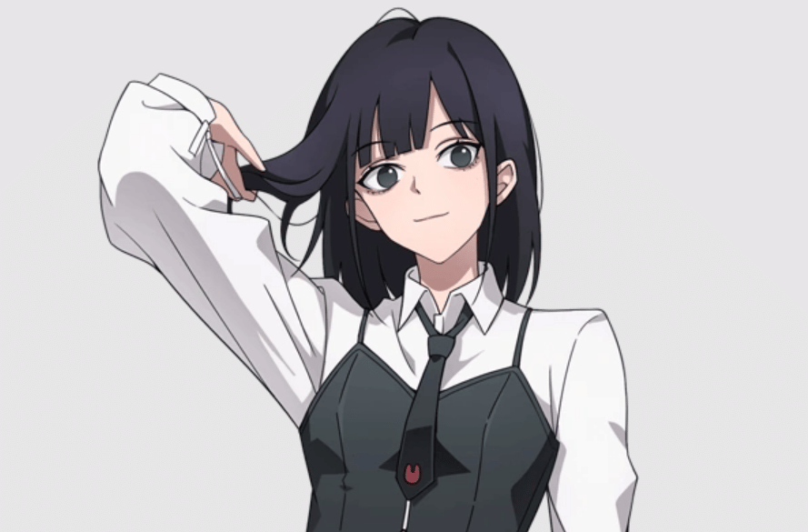 Ilustrasi Qiao Ling dari Link Click dalam materi dokumentasi resmi Bilibili untuk serial animasi tersebut.
