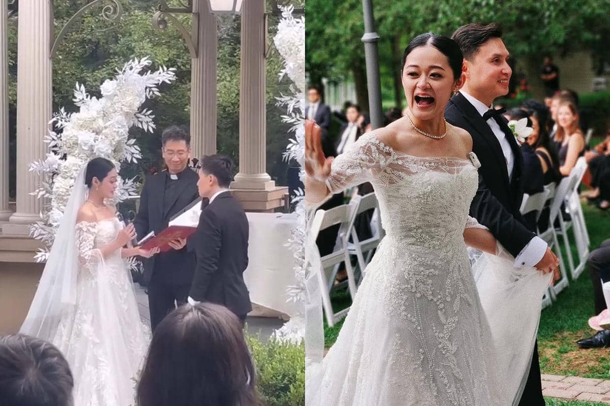 7 Potret Pernikahan Gisela Cindy dan Sian, Digelar di Kanada