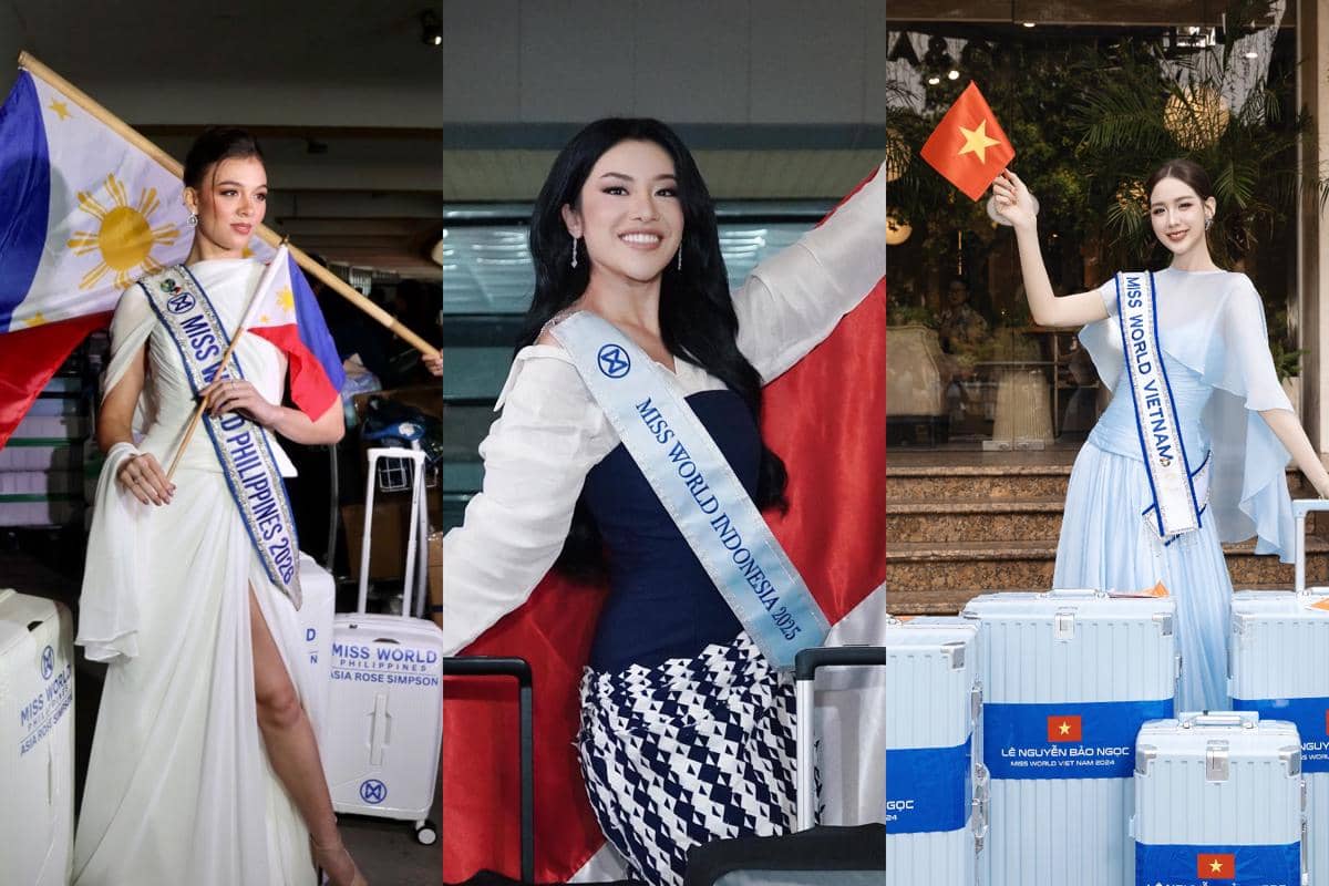 7 Potret Keberangkatan Finalis Miss World 2026 dari Asia Tenggara