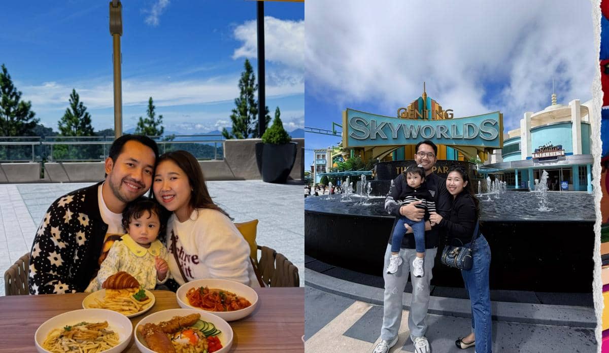 7 Potret Kiky Saputri dan Keluarga Liburan ke Malaysia, Seru!