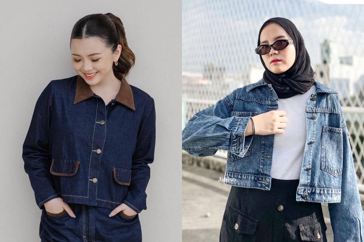 8 Rekomendasi Jaket Denim Cewek Brand Lokal, Mulai Rp160 Ribuan!