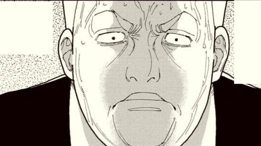 Salkov tampak kebingungan saat mempertanyakan apakah Tserriednich benar-benar telah mati dalam adegan manga Hunter x Hunter.