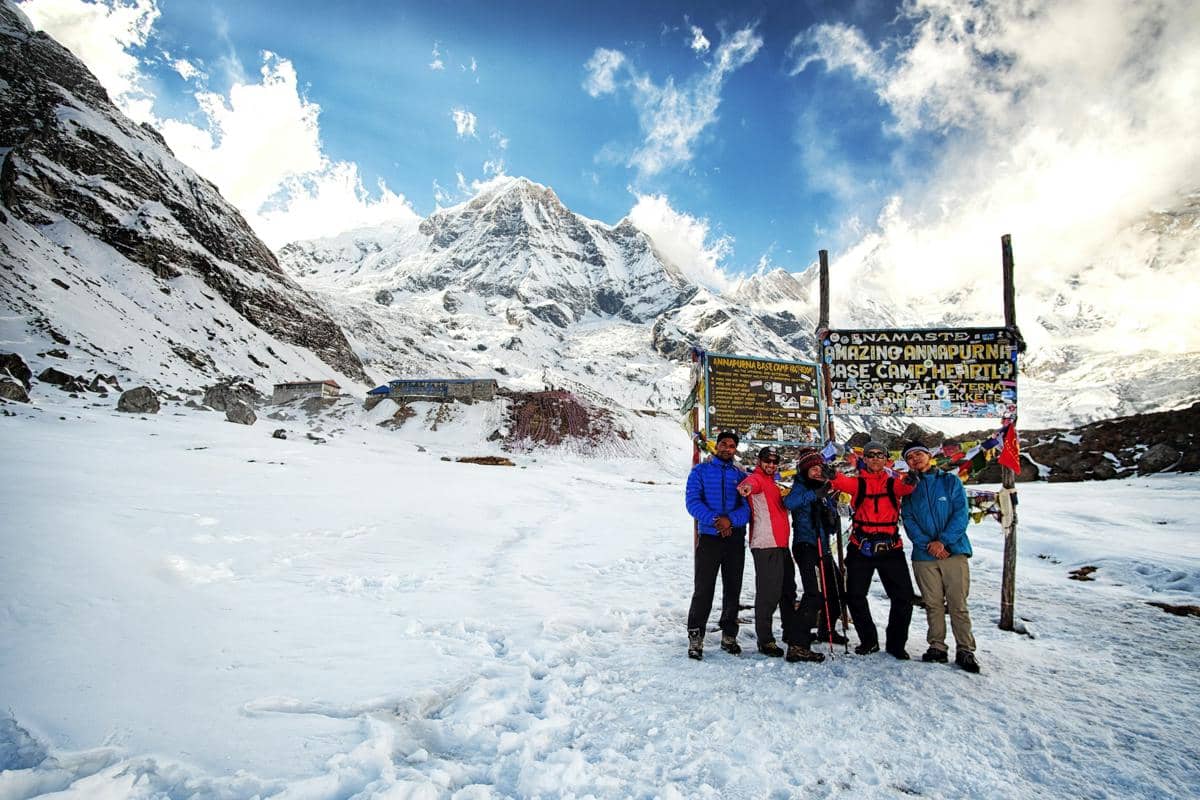 ilustrasi Annapurna Base Camp 