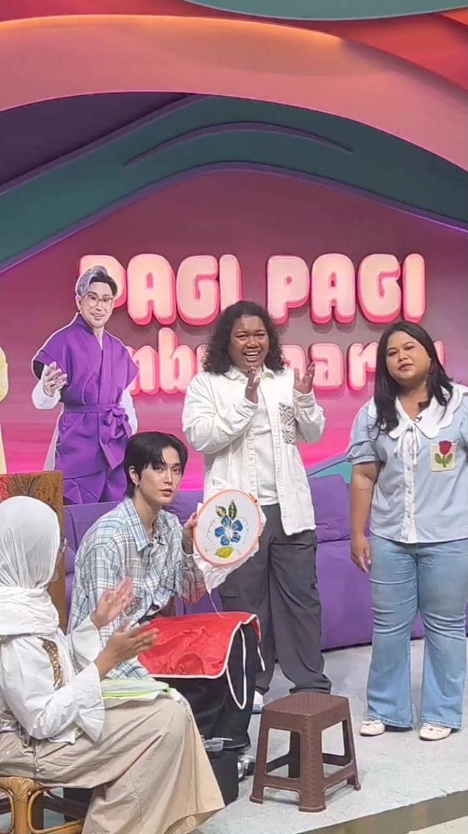 Potret XngHan dalam tayangan program Pagi-Pagi Ambyar di Trans TV, diunggah akun Instagram program tersebut.