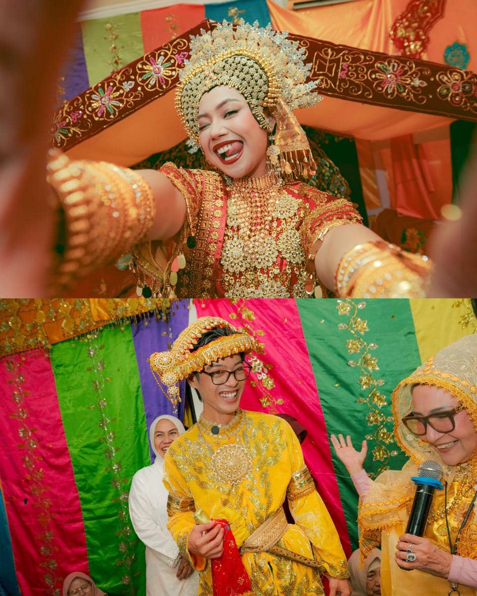 Gaya Pila Istri Aulion di Malam Kolontigi (instagram.com/pnvl)