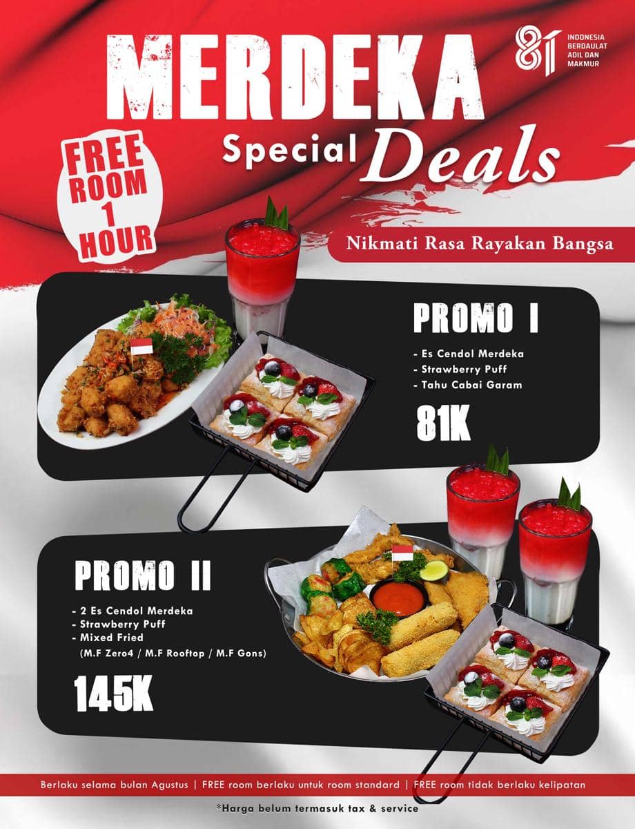 Merdeka Special Deals di Zero4 Karaoke (instagram.com/zero4karaoke)