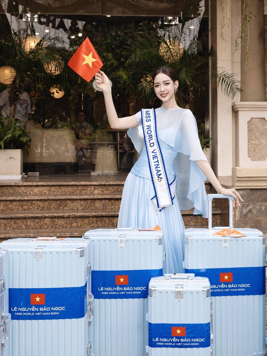 potret wakil Vietnam menuju karantina Miss World 2026 di Vietnam
