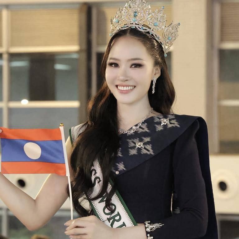 potret wakil Laos menuju karantina Miss World 2026 di Vietnam