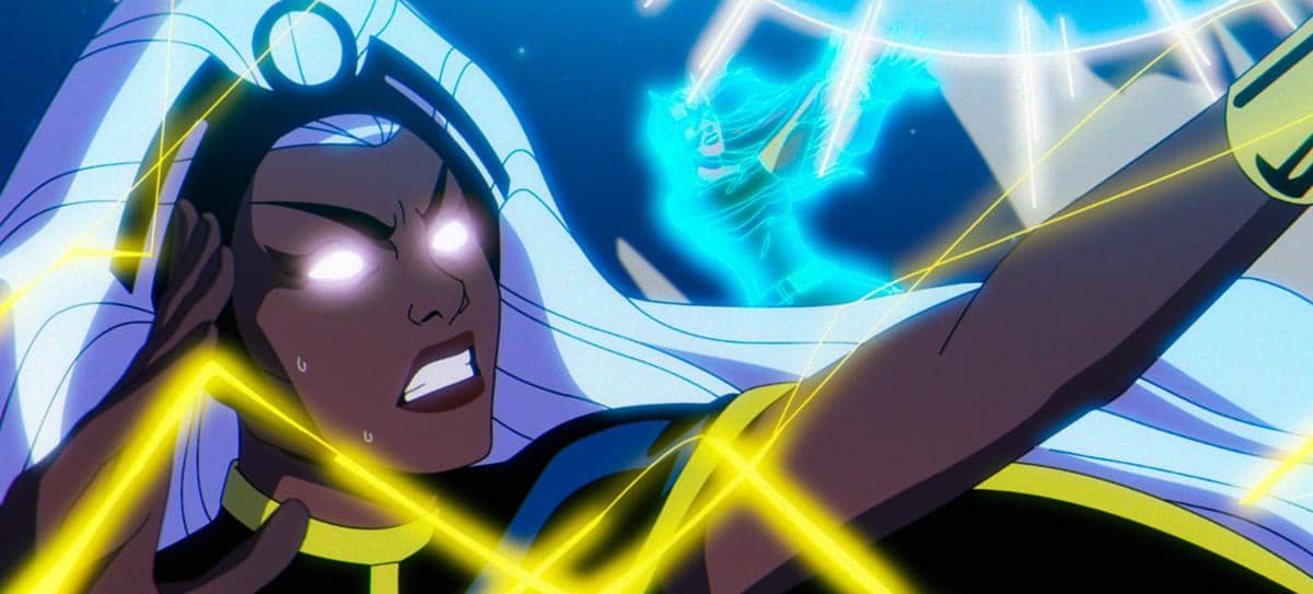 Cuplikan adegan serial animasi X-Men '97 produksi Marvel Animation, menampilkan karakter mutan utama.