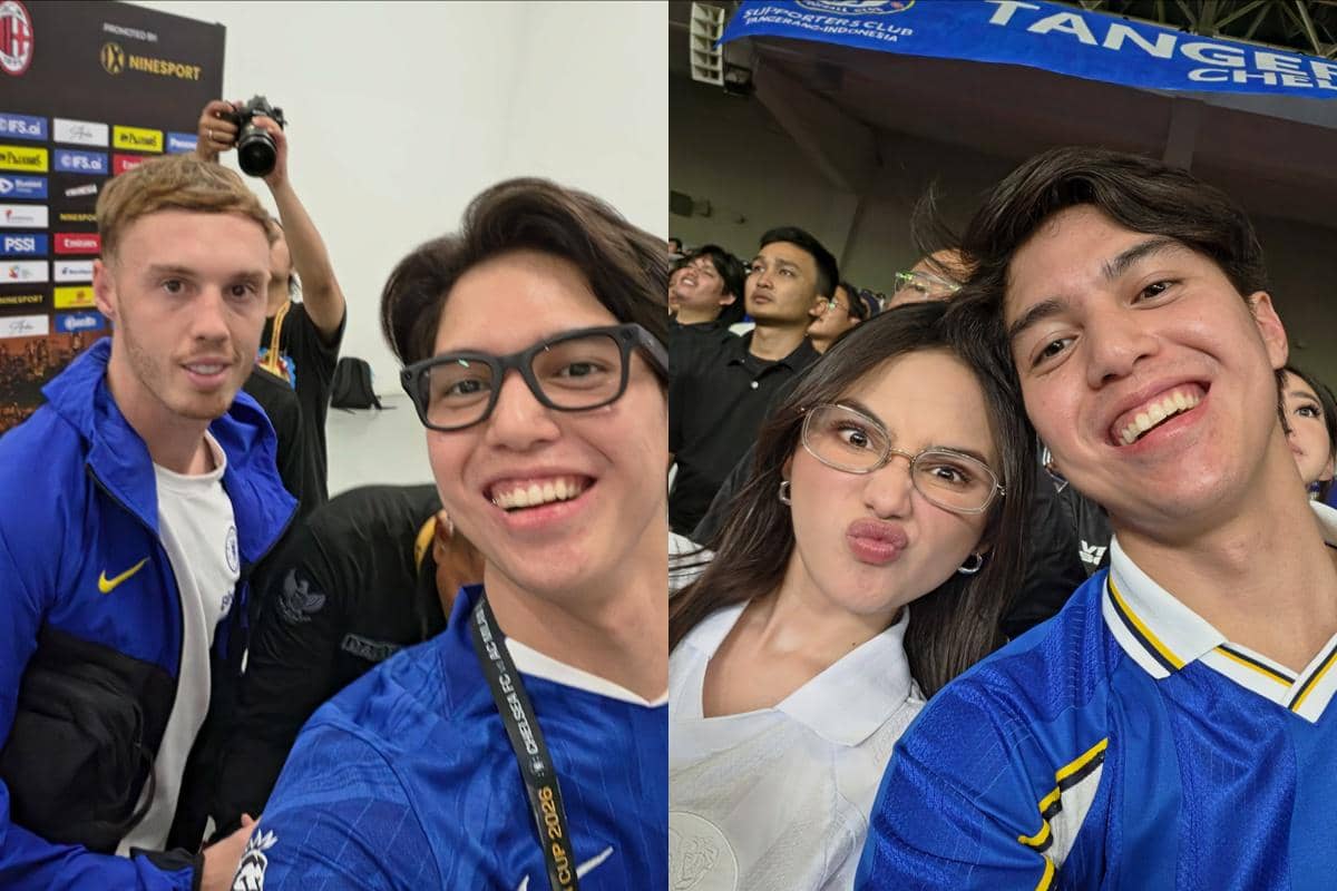 Fans Berat, 7 Potret El Rumi Ketemu Pemain Chelsea saat di Indonesia